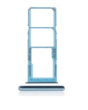 Replacement Dual Sim Card Tray Compatible Samsung Galaxy A32 A325 Awesome - Blue