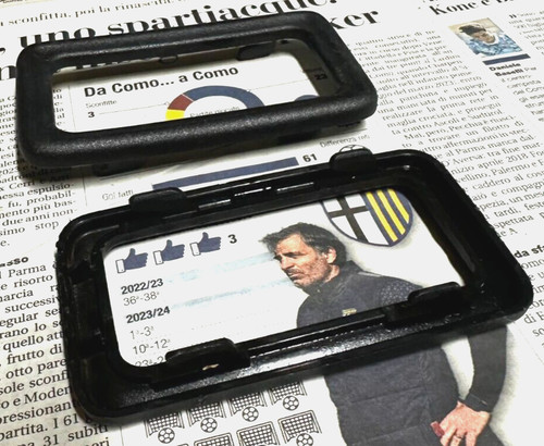 Kit 2 Maniglie Portiera Interna Carbon Look Per Ligier, Microcar, Dué - Universali E Di Alta Qualità