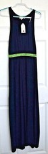 "One Clothing" Women's Navy Blue Sleeveless Maxi Dress Size M New