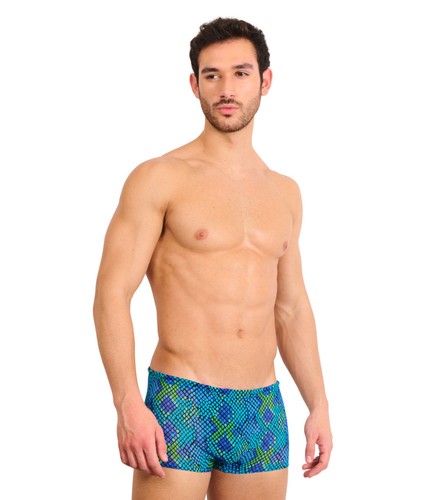 Traje de baño para hombre Kiniki Tan Through impermeable al sol, hipster corto. - Imagen 111 de 115