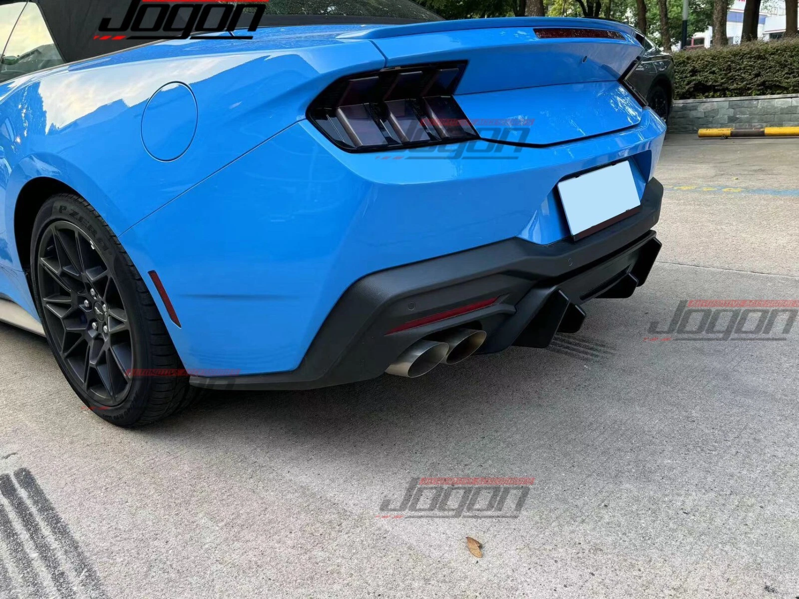 6PCS Rear Tail Lamp Covers Decor ABS For Ford Mustang GT S650 Dark Horse 2024-25 - Picture 3 of 11