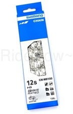 138 Links - Shimano Deore XT CN-M8100 12 Speed Bike Chain SIL-TEC W/ Quick link