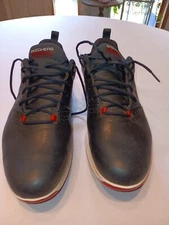 SKECHERS GoGolf RESAMAX SZ9 Black lace up W/spikes