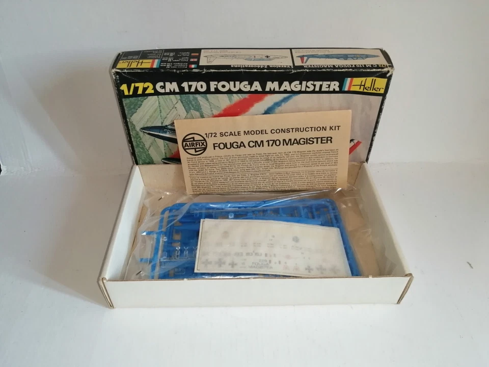 HELLER 1/72 AEREO CM 170 FOUGA MAGISTER KIT MONTAGGIO - Immagine 2 di 2