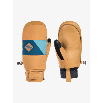 Quiksilver Squad Mitt Bone Brown 2024 Fäustlinge Gloves Ski Snowboard Neu M-L XL