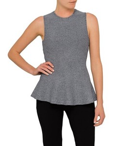 theory classic peplum top