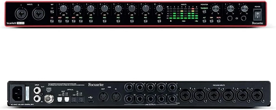 Focusrite Scarlett 18i20 3rd Gen USB Audio Recording Interface BRAND NEW BOX - Image 4 of 4