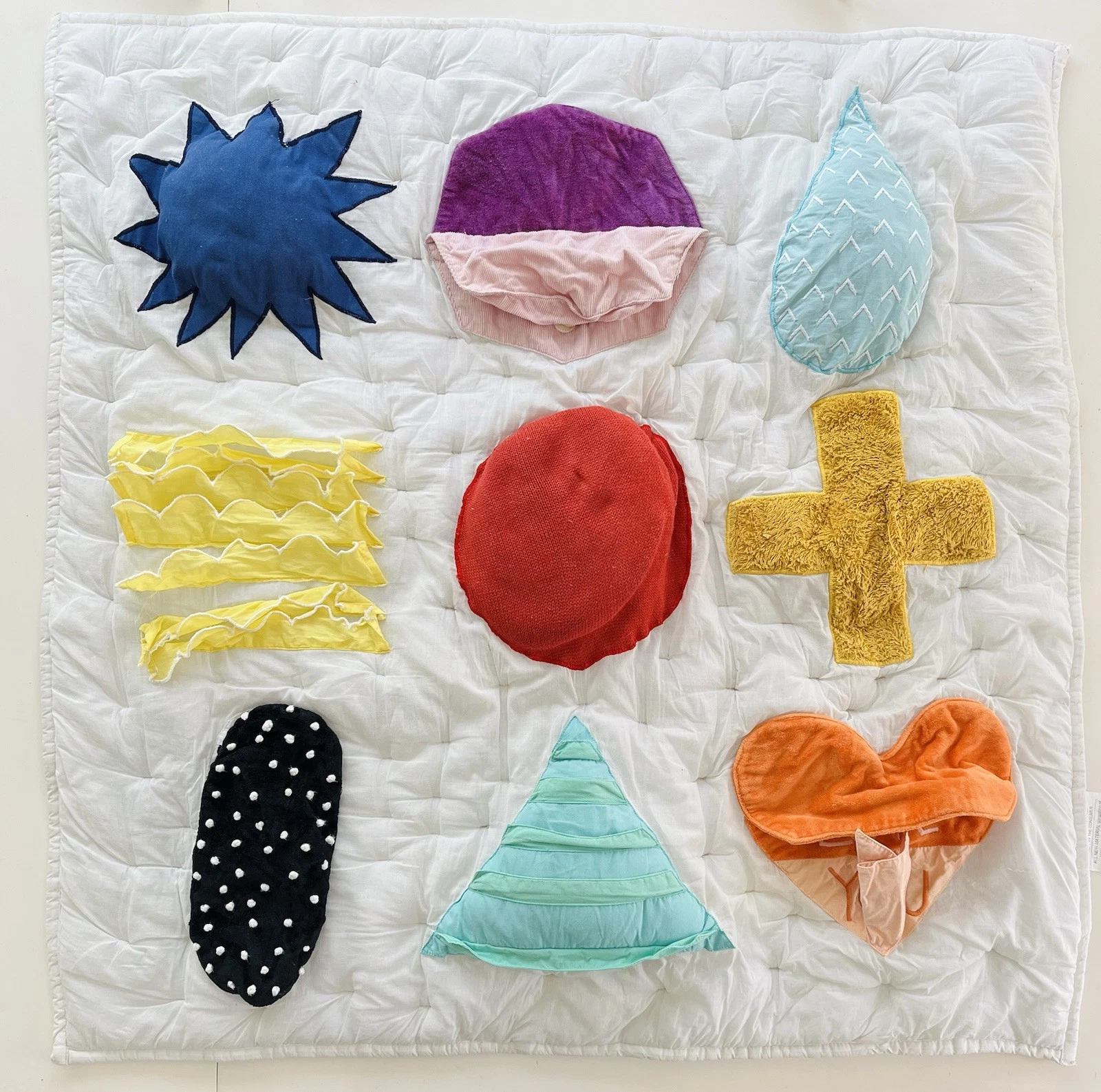 The Land of Nod Shapes baby infant activity play mat