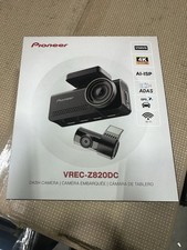 Pioneer VREC-Z820DC Dual Dash Cam Front and Rear Car Camera - Premium 4K Camera