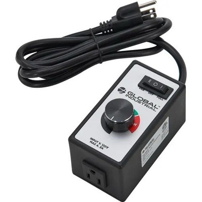 Electronic Fan Speed Controller, 0-100% Variable Speed Control Switch