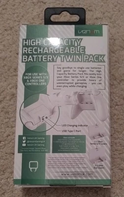 Venom VS2874 High Capacity Xbox Controller Battery - White (Pack of 2) - Image 1 of 4
