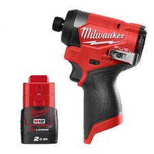 Milwaukee M12FID2-0 12V FUEL Brushless Impact Driver Body Only With 1X 2.0Ah 