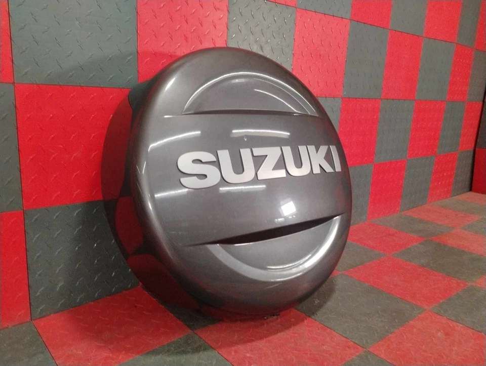 06-13 Cubierta rígida para neumático de repuesto Suzuki Grand Vitara (gris azul) 72821-65JT0-A Foto 4 de 4