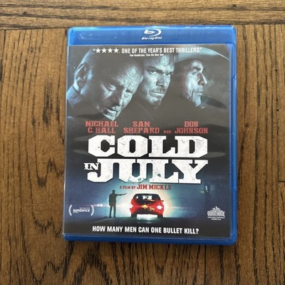Cold in July 2014 Blu-Ray Michael C. Hall Don Johnson Sam Shepard Tested