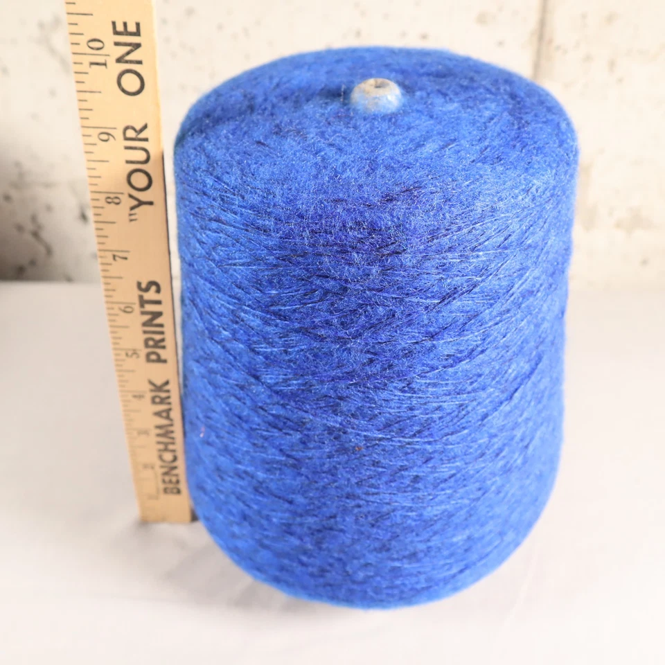 Knitting Machine Yarn Lot 15 Pounds Cones Needlework Weaving Vintage Colorful - Image 2 of 4