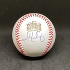 John Lackey Chicago Cubs Signed 2016 World Series Baseball Auto JSA COA