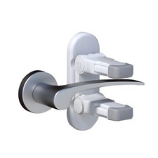 4 Pack Door Handle Baby Proof Locks, Child Safety Lever Locks for Kids, Easy Use