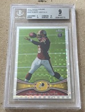 2012 Chrome #200 Robert Griffin III XFractor RC BGS 9 Baylor Redskins