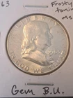 1963-P Franklin Half Dollar Coin