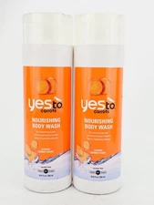 Yes To Carrots Nourishing Body Wash 16.9 oz Lot of 2