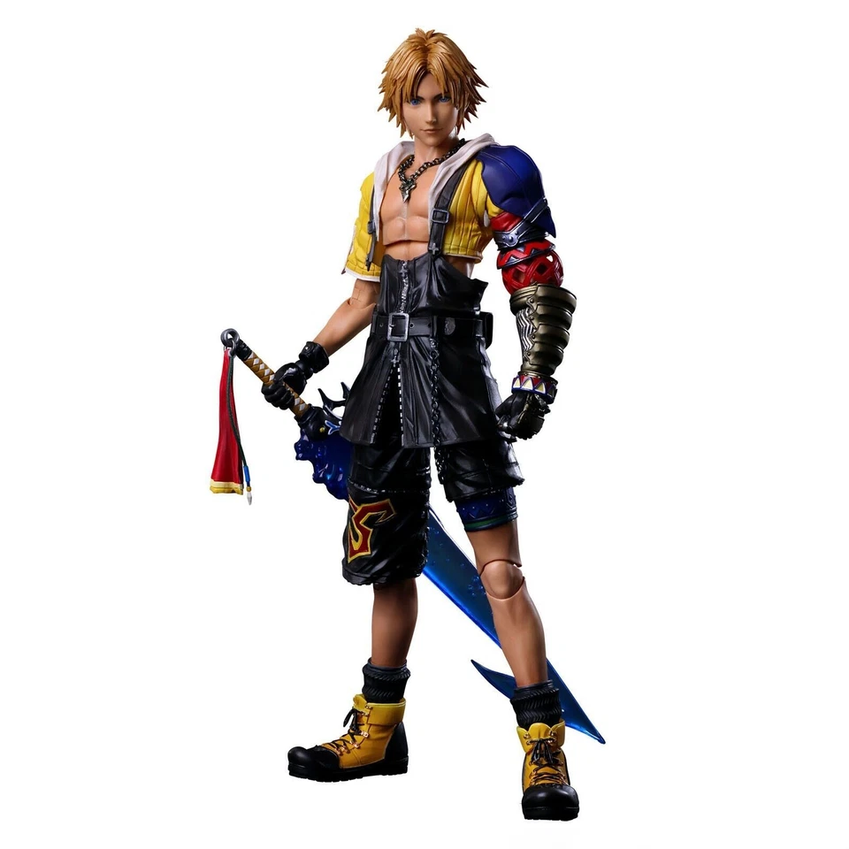 Final Fantasy X Tidus 10.6in Action Figure PLAY ARTS Kai Square Enix... - Immagine 2 di 4