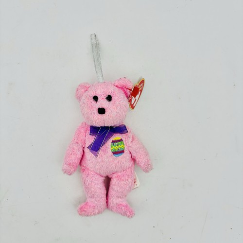 TY Basket Beanie Baby - EGGS the Bear (5 inch) With Tags