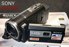 SONY HDR-PJ590V Handycam Video Camera Used Japan Genuine