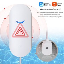 Lot of Smart Water Leak Sensor Detector APP A...