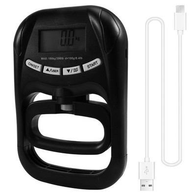 Grip Strength Trainer Digitales Handdynamometer für Unterarmtraining Schwar5457