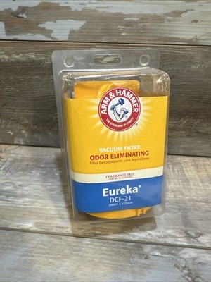 Arm & Hammer Eureka DCF-21 Fragrance Free Odor-Eliminating Vacuum Filter 64221D