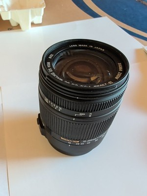 SIGMA  18-250mm 1:3.5-6.3 DC MACRO OS Optical Stabilizer / Für Canon EOS