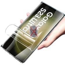 Renwox 2Pcs Matte Hydrogel Film for Samsung Galaxy S23 Ultra F HD Anti-Fingerpri