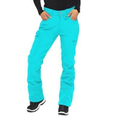 ARCTIX Damen Sarah Fleece-gefütterte Softshellhose, Bluebird, Large (12-14) Short