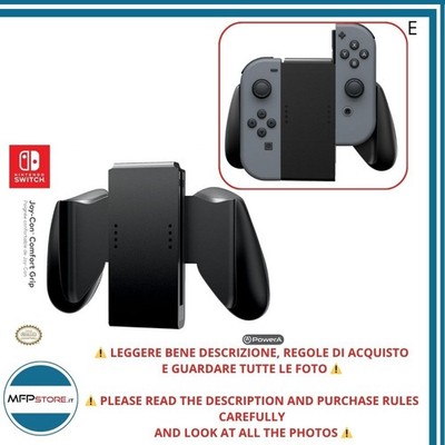 PowerA Presa Comfort Joy   Con für Nintendo Switch   Grip Ergonomisch Schwarz