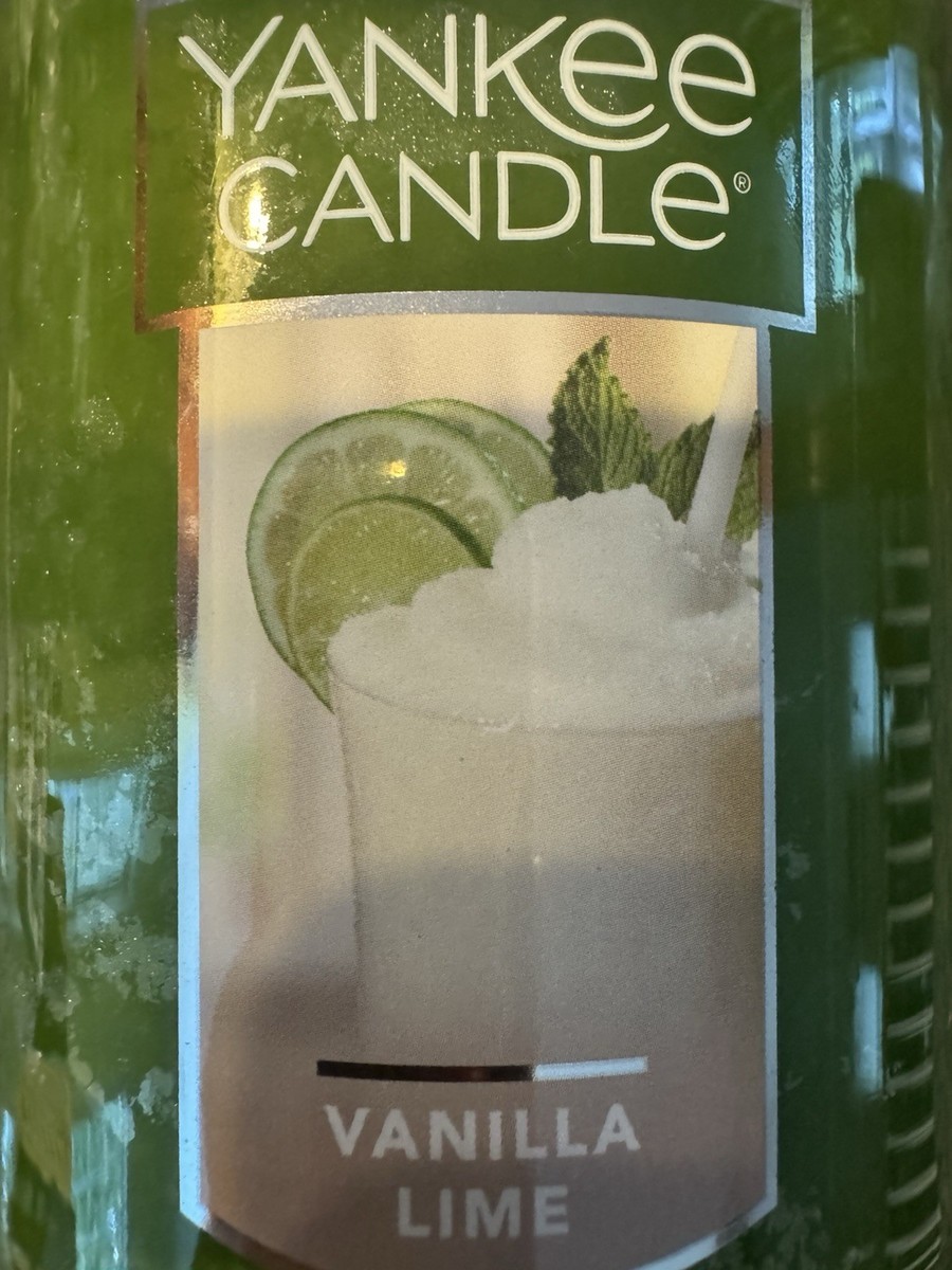 RARE VANILLA LIME Yankee Candle! FROZEN MOJITO!