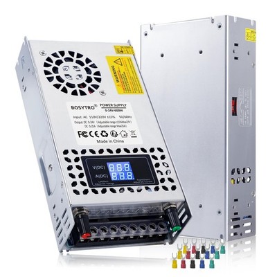 24V Adjustable dc Power Supply 600W,Switching Power Supply AC 110V/220V to DC...
