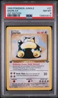 1999 POKEMON JUNGLE 1ST EDITION #27 SNORLAX PSA 8