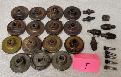 Dewalt, Black Decker, Etc. Huge parts Lot of spiral Bevel Gears, Unknown Part #s