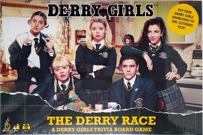 Derry Girls - THE DERRY RACE -  A Trivia Board Game