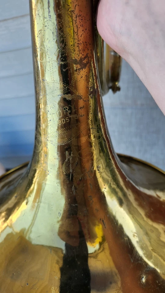 Mellophone Ditson Victory en Eb, Boston Foto 3 de 4