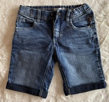Jungen Name It Jeans kurze Hose Shorts blau G...
