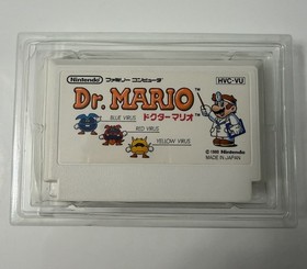 Dr Mario (1990, Nintendo Famicom) COMPLETE w/ Box, Manual, Cartrg ~ JAPAN Import