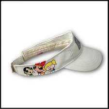 Vintage Y2K/ 90s Powerpuff Girls Visor / Hat Cartoon Network