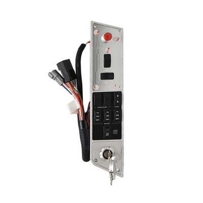 MasterCraft Boat Ignition Switch Panel 500604 | X20 Inboard Aluminum