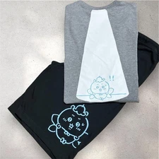 Chiikawa Room wear Men's size L Short Sleeve Short Pants Chest:37.79-40.94"