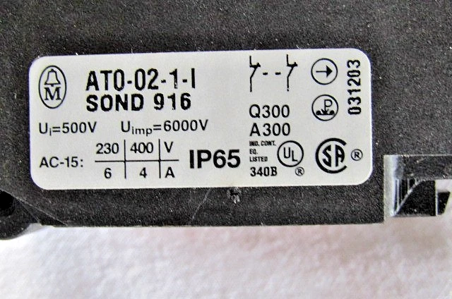 1 EATON MOELLER -Position Switch AT0-02-1 for Heidelburg Press (lot14)