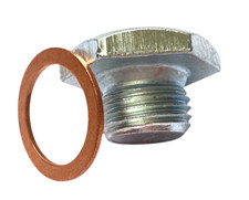 FIT MG MAGNETIC OIL DRAIN PLUG SUMP DRAIN NUT SILVER TONE