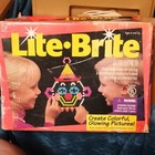 Lite-Brite Electric Toy Set w/ Box Templates Refill Sheets Ages 4+ 1998 MPN 4780 — photo 1