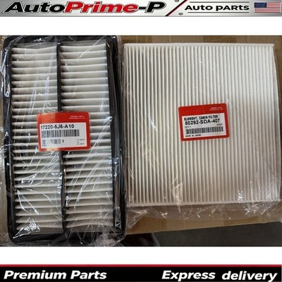 2PCS Engine Air Filter & Cabin Air Filter For Passport Pilot Acura MDX (5J6/SDA)