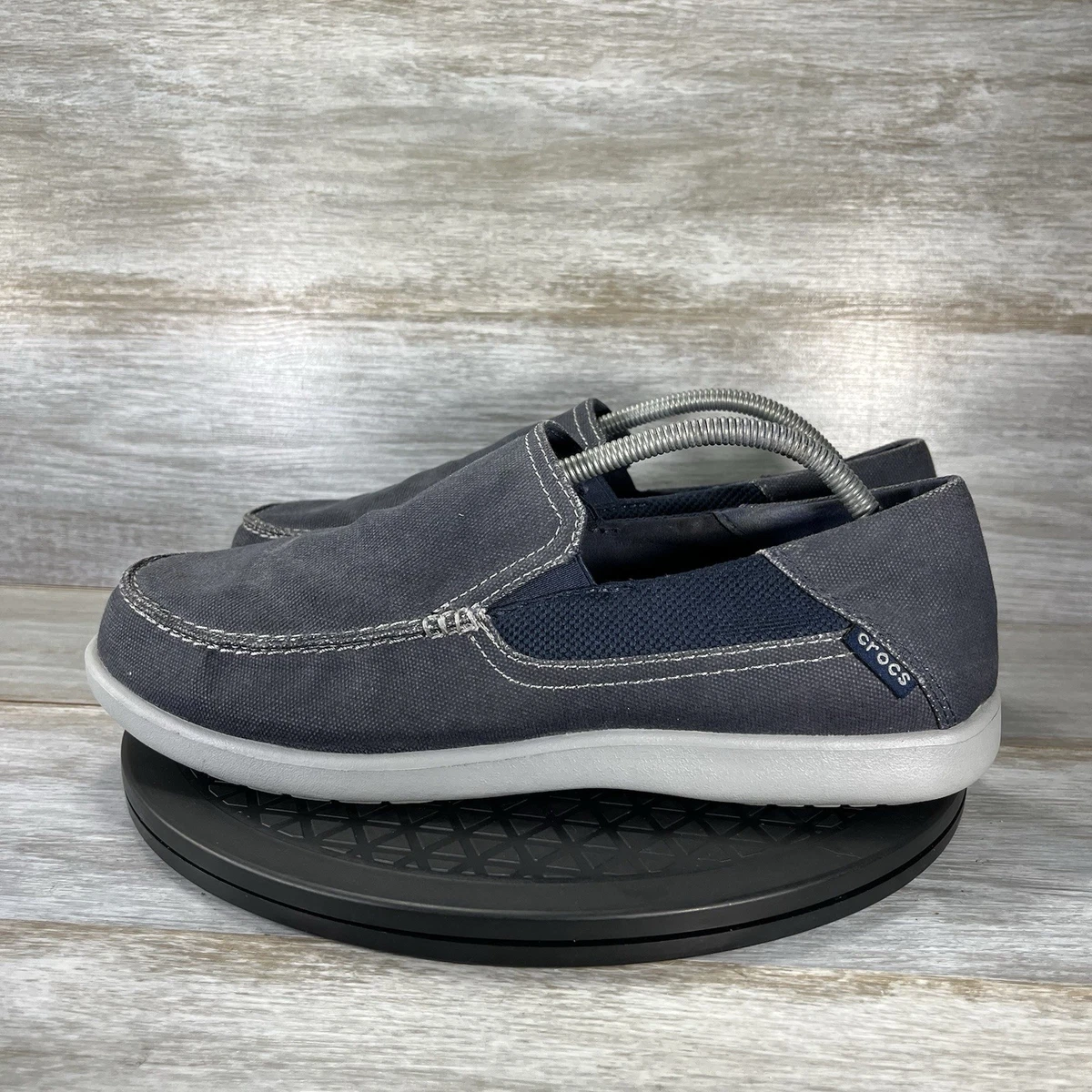 Crocs Santa Cruz Blue Casual Shoes for Men for sale | eBay display picture 1